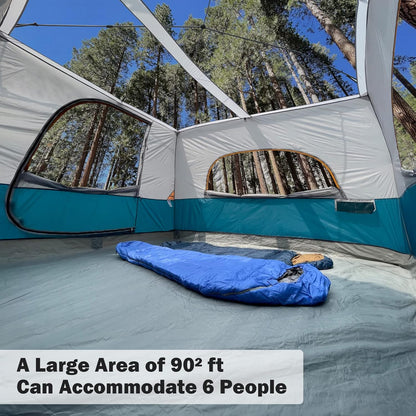 UNP Binnentent voor 10' x 10' pop-up luifel|Gazebo/ingenaaide vloer en volledig geventileerd dak met 1 gaasdeur en 3 grote gaasramen eenvoudige installatie exclusief luifelframe
