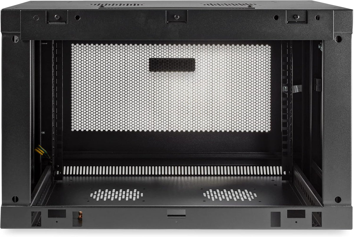 6U wandmonteerbare netwerkkast – serverkast – patchkast – wandkast – 19 inch rackkast – Vergrendelbaar – 90 kg draagvermogen