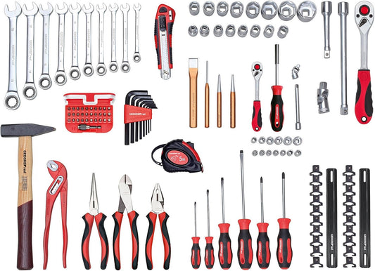 GEDORE red Universele set ALL-IN in gereedschapskoffer, 108-delig