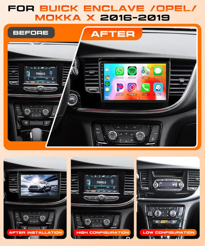 2G 64G VECHEL 9 inch autoradio voor Seat Ibiza 2016-2017 CarPlay, Android Auto, Android 15, equalizer, wifi, GPS, Mirror Link, Bluetooth, RDS/FM-radio met achteruitrijcamera AHD.