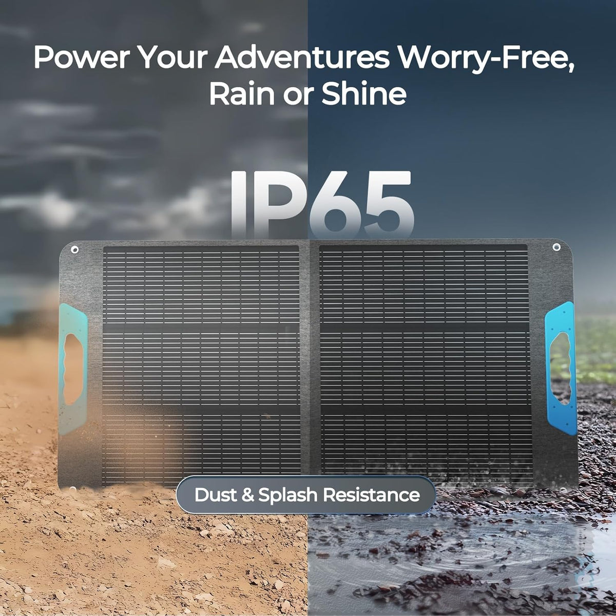 Renogy Opvouwbaar zonnepaneel, 100 W, 100 SE, koffer, zonnepaneel met USB voor draagbaar powerstation, mobiele telefoons, zonnegenerator, camper, camper, outdoor, off-grid