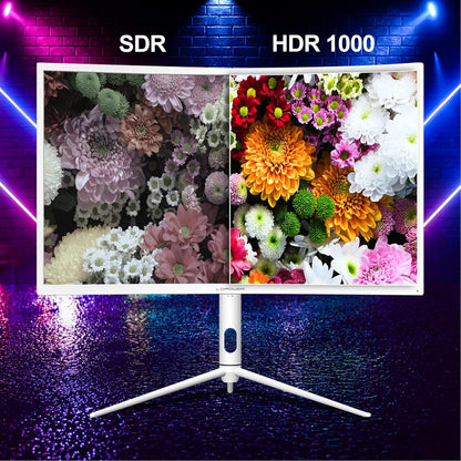 LC-POWER LC-M27-QHD-240-C-K 27 Inch Monitor Gaming 240Hz