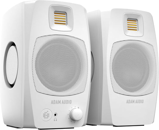 ADAM Audio D3V actief desktopmonitoringsysteem met USB-C-aansluitng (paar, wit)