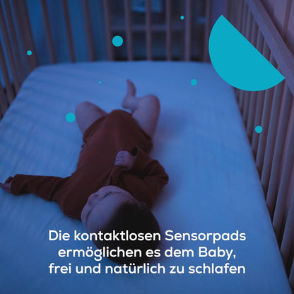 Angelcare AC25-SP 3-in-1 babymonitoring, video, audio + beweging met twee draadloze matten met sensoren