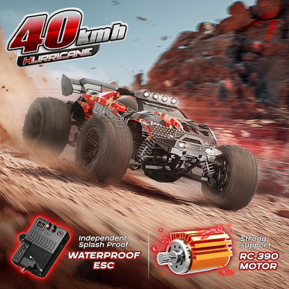 <font dir="auto" style="vertical-align: inherit;"><font dir="auto" style="vertical-align: inherit;">        YESHIN 1:14 Remote Controlled Car, 4WD RC Car, 40+km/h, High Speed Monster Truck, for Kids and Adults, 2.4GHz, All-Terrain Racing Car with 2 Rech