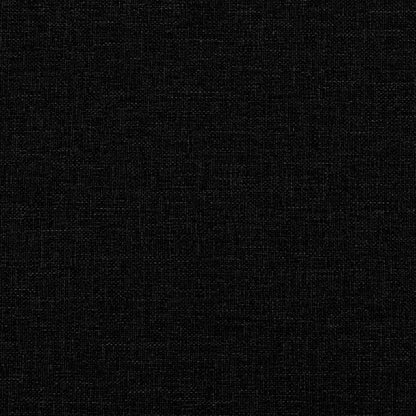 vidaXL 3-in-1 Single Sofa Bed Convertible Black Fabric - QUORE