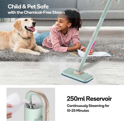 Stoommop – Handstoomreiniger – Vloerstomer – Stoomreiniger – Schoonmaakapparaat – 1200W Krachtige Stoom – 3 Instelbare Stoomniveaus