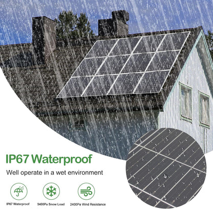 200W zonnepaneel Flexibel Kit Monokristallijn Fotovoltaïsch 20A 12V/24V Zonnelaadregelaar Zonnekabel voor Jacht Boot Off grid systeem Camping Balkon Zonnesysteem Camper