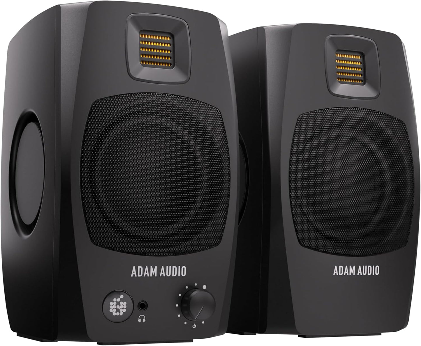 ADAM Audio D3V actief desktopmonitoringsysteem met USB-C-aansluitng (paar, zwart)