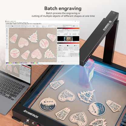 ATOMSTACK AC2 Laser Engraver AC Series Camera for Laser Engraving Machine Lightburn Camera Wireless Preview Precise Positioning Batch Engraving