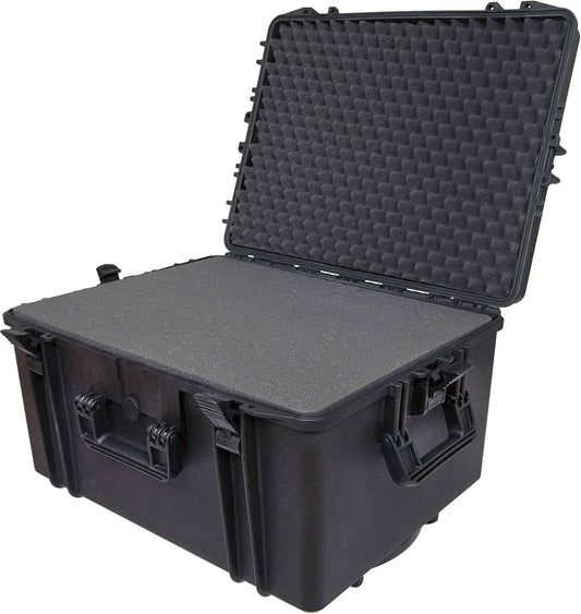 Max MAX620H340S IP67 Beoordeeld Waterdicht Duurzaam Waterdichte Apparatuur Fotografie met Hard Carry Flight Case Tool Box/Pull Handvat/Plastic Transit Case/Pick and Pluck schuim