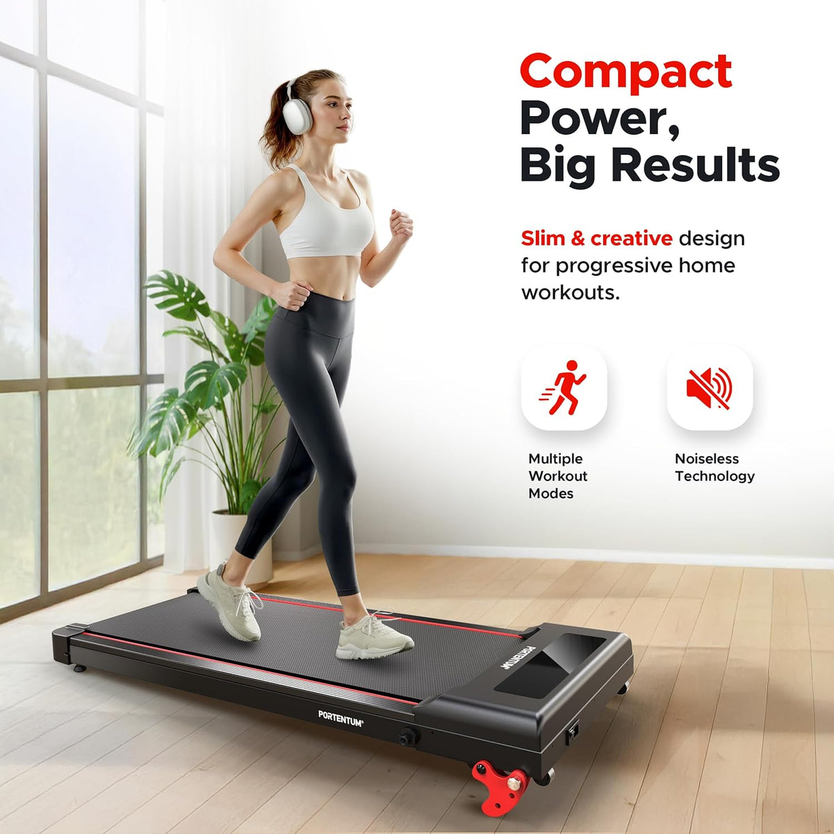 Loopband – Elektrische Loopband – Wandelband – Fitness Loopband – Opvouwbare Loopband – Inklapbaar Ontwerp – 3 Hellingsniveaus – Stille 2,5 pk Motor – FTMS Multi-App-Connectiviteit – Geschikt Tot 136 kg