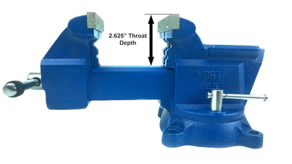 Yost Tools 445 Bank Vise, Blauw, 4,5 Inch