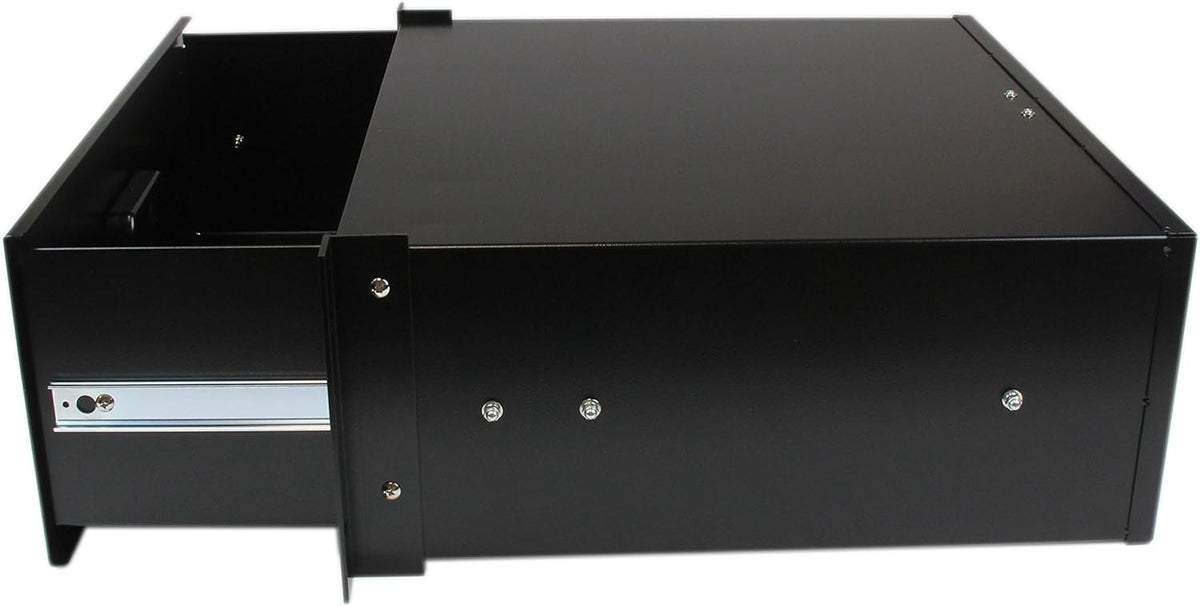 StarTech.com 4 HE Rack lade - 25 kg - 4 HE stalen laden voor 19 inch AV/Sever/netwerkapparatuur rek of kast (4UDRAWER)