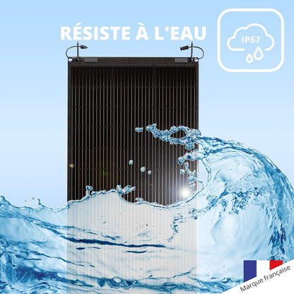 W onder Full Energy – flexibel zonnepaneel 100 W – monokristallijn, hoge efficiëntie, IP67 – voor balkon, camper, boten enz