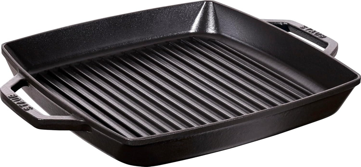 Rectangular baking sheet with two handles, cast iron, - QUORE