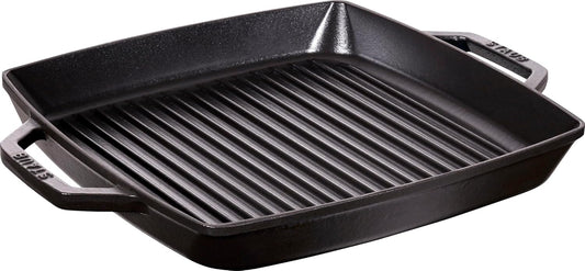 Rectangular baking sheet with two handles, cast iron, - QUORE