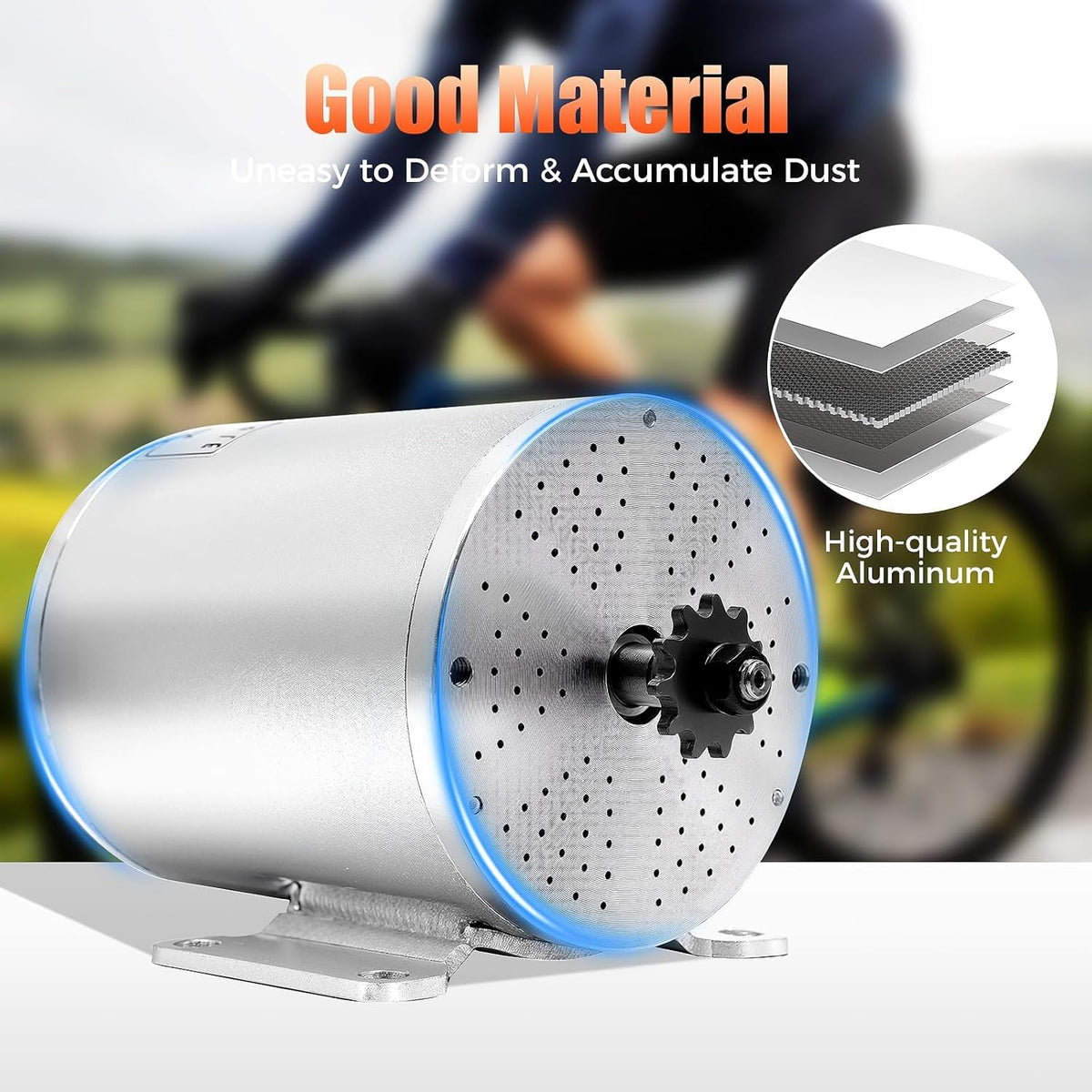 Motor voor elektrische scooter, 48 V, 2000 W, middelgrote aandrijfmotor, borstelloze controller, DC 45 A, met 3 versnellingen, schakelaar, gashendel, LCD voor elektrische fiets Go Kart ATV