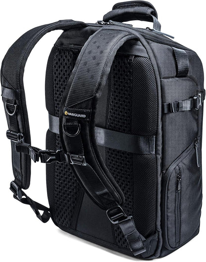 Camera-Rugzak Zwart 48 Cm – Cameratas – Fotorugzak – Fototas – Rugzak Voor Camera – Voor Laptop Tot 15 Inch – Met Regenhoes Inbegrepen