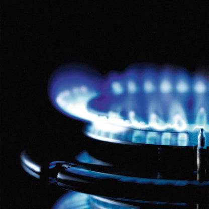 Gaskookplaat – Gasfornuis – Kookplaat – Kooktoestel – Butaangaskookplaat – 3 Pitten – 59 cm Breedte – Zwart Glasoppervlak – Elektronische Ontsteking