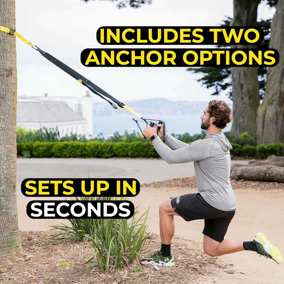 TRX ALL-IN-ONE Chassis Training: Bodyweight Resistance System | Full Body Training for Home and Travel - QUORE