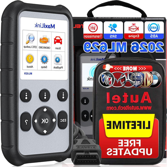 OBD2 Scanner – Auto Diagnosetool – Foutcode Lezer – Motor Scanner – ABS SRS Scanner – 10 Testmodi – Levenslange Gratis Updates