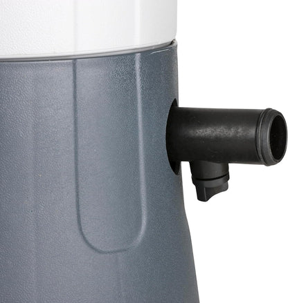 Gre FAQC40 - Compacte filter met Aqualoon, energiebesparend, met aansluitingen 32-38 mm voor zwembaden tot 15 m3