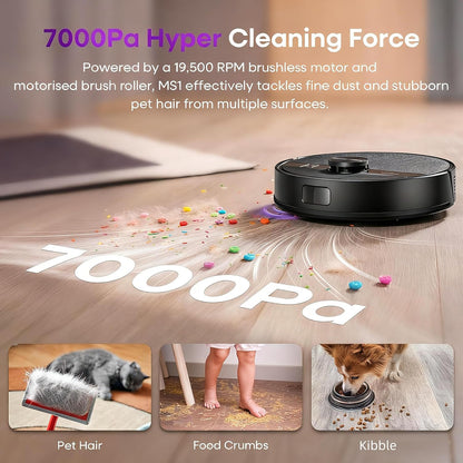 Robotstofzuiger – Robotstofzuiger – Robot Cleaner – Automatische Stofzuiger – Dweilrobot – Compact En Wendbaar – Lange Accuduur – Stille Werking