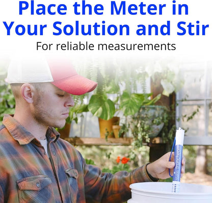 Bluelab TRUNV2 Truncheon Nutrient Meter, Conductivity Measure in Solution