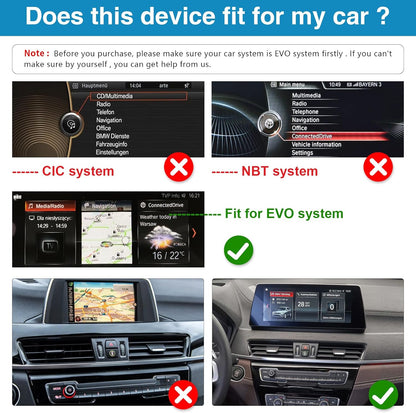 Autoradio – 12,3 Inch Touchscreen – Multimedia Systeem – Navigatie Radio – Draadloze Carplay Android Auto – Compatibel Met BMW X1 F48 2016-2022 – Mirrorlink Ondersteuning – Achteruitrijcamera Integratie