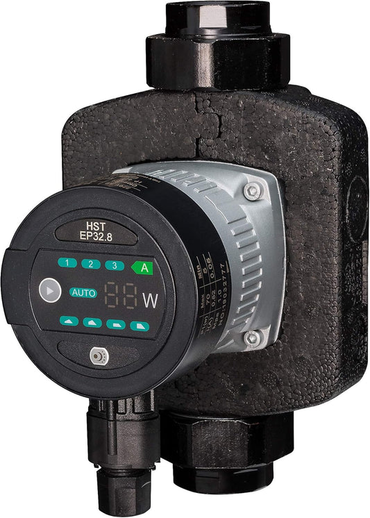 HST | Zeer efficiënte verwarmingspomp | Circulatiepomp | HST EP 32-80/180 mm | 8 meter opvoerhoogte u