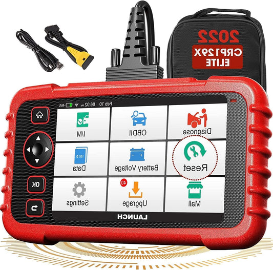 OBD2 Diagnosetool – Autodiagnose Scanner – Foutcode Uitlezer – Auto Scanner – Diagnostisch Apparaat – 4 Systemen Diagnose – 12 Onderhoudsfuncties