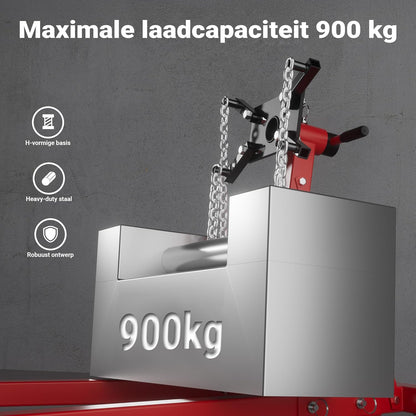 Motorstandaard motorkrik 900 kg motorlift motorblok standaard lift