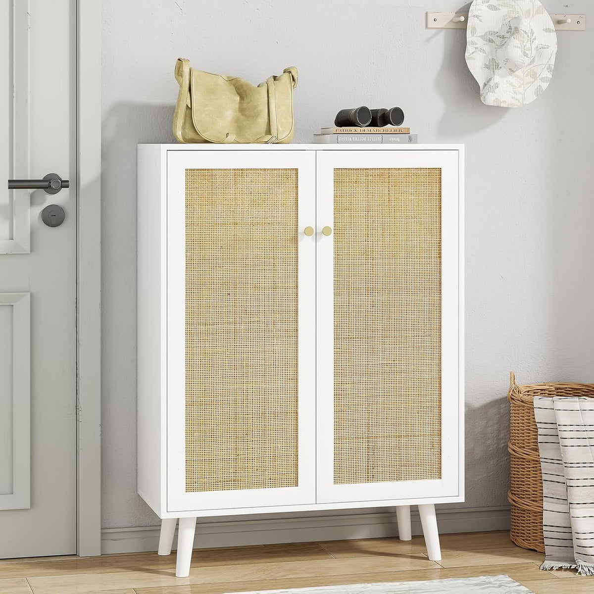 Keukenkast, sideboard met laden, commode met veel opbergruimte, kast met 2 deuren, multifunctionele kast, dressoir voor woonkamer, keuken, eetkamer, modern, 34 x 80 x 112 cm