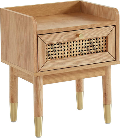 BAÏTA Nachtkastje Leon, Hout, Eiken, L40cm LEON06