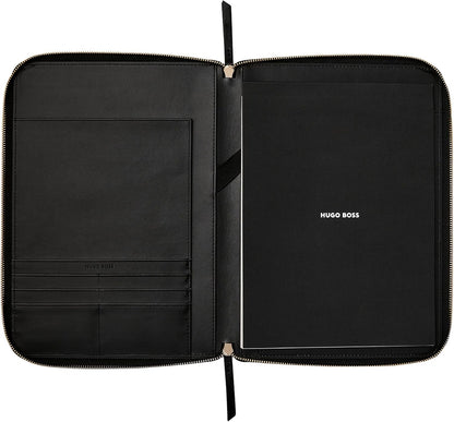 HUGO BOSS Triga Conference Folder L Black