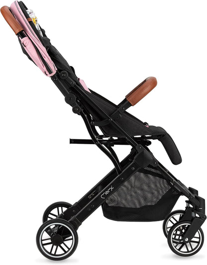 Momi ESTELLE Buggy vanaf 6 maanden (tot 15 kg), inklapbare buggy met 5-punts riem, boodschappenmand, telescoopstang, inklapbaar
