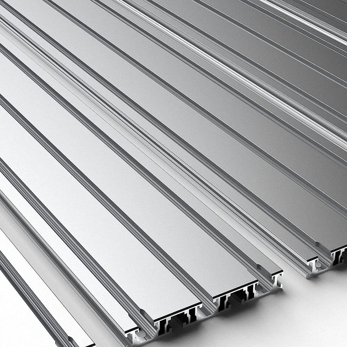 Genmitsu T-sleuftafel 6060 verlengingsaluminium spoilboard voor CNC-routermachine PROVerXL 4030 XY-as uitbreidingsset, 840 x 600 x 15 mm (33,1 x 23,6 x 0,6 inch)