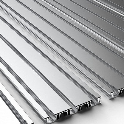 Genmitsu T-sleuftafel 6060 verlengingsaluminium spoilboard voor CNC-routermachine PROVerXL 4030 XY-as uitbreidingsset, 840 x 600 x 15 mm (33,1 x 23,6 x 0,6 inch)