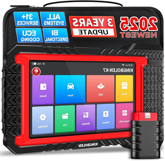 OBD2 Diagnoseapparaat – OBD Scanner – Auto Uitlezer – Code Lezer – Diagnose Tool – Tweerichtingscommunicatie – 31+ Servicefuncties - QUORE