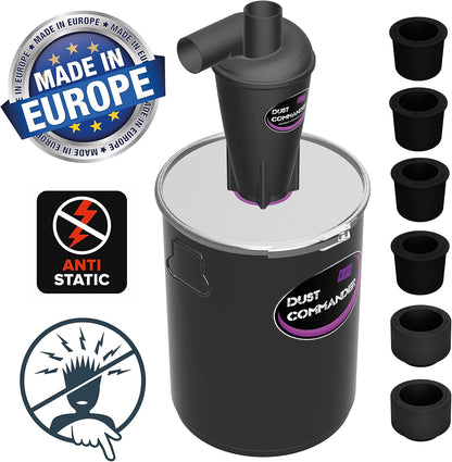 DUST COMMANDER S30 - Stalen set 30 liter