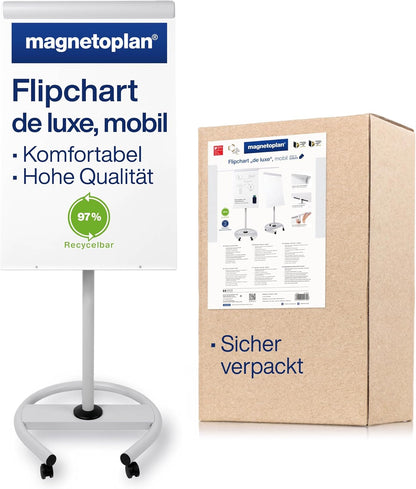 magnetoplan 12270F13 Mobiele flipchart - de Luxe