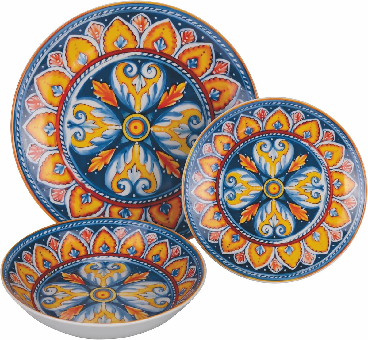 Tafelservies 18-Delig – Serviesset – Bordenservies – Bordenset – Dinerset – Voor 6 Personen – Porselein