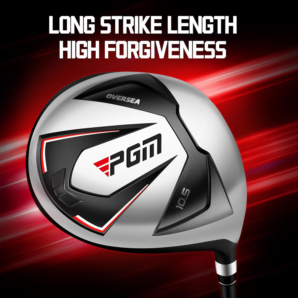 PGM Complete golfclubsets voor heren - 12 stuks - 3 hout (#1,3,5), 1 hybride (#4H), 6 ijzers (#5,6,7,8,9, PW), 1 zandwig (55 °), 1 putter - golfstandtas - MTG051-4