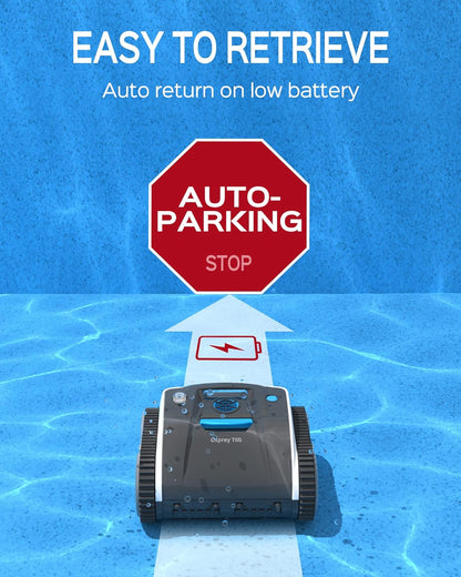 <font dir="auto" style="vertical-align: inherit;"><font dir="auto" style="vertical-align: inherit;">        Wybot Pool Robot, 110-minute battery life, fully automatic pool vacuum, pool vacuum with navigation and route planning, suitable for pools under 12