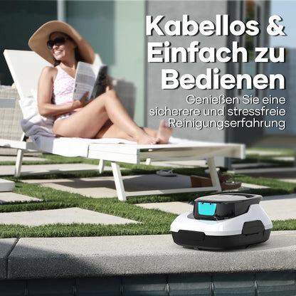 AIPER Scuba SE zwembadrobot, 90 minuten krachtige reiniging