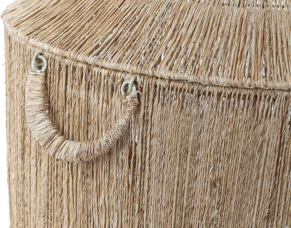 Mandenset 2 Yute metaal 51 x 51 x 48 TAPA NATURAL