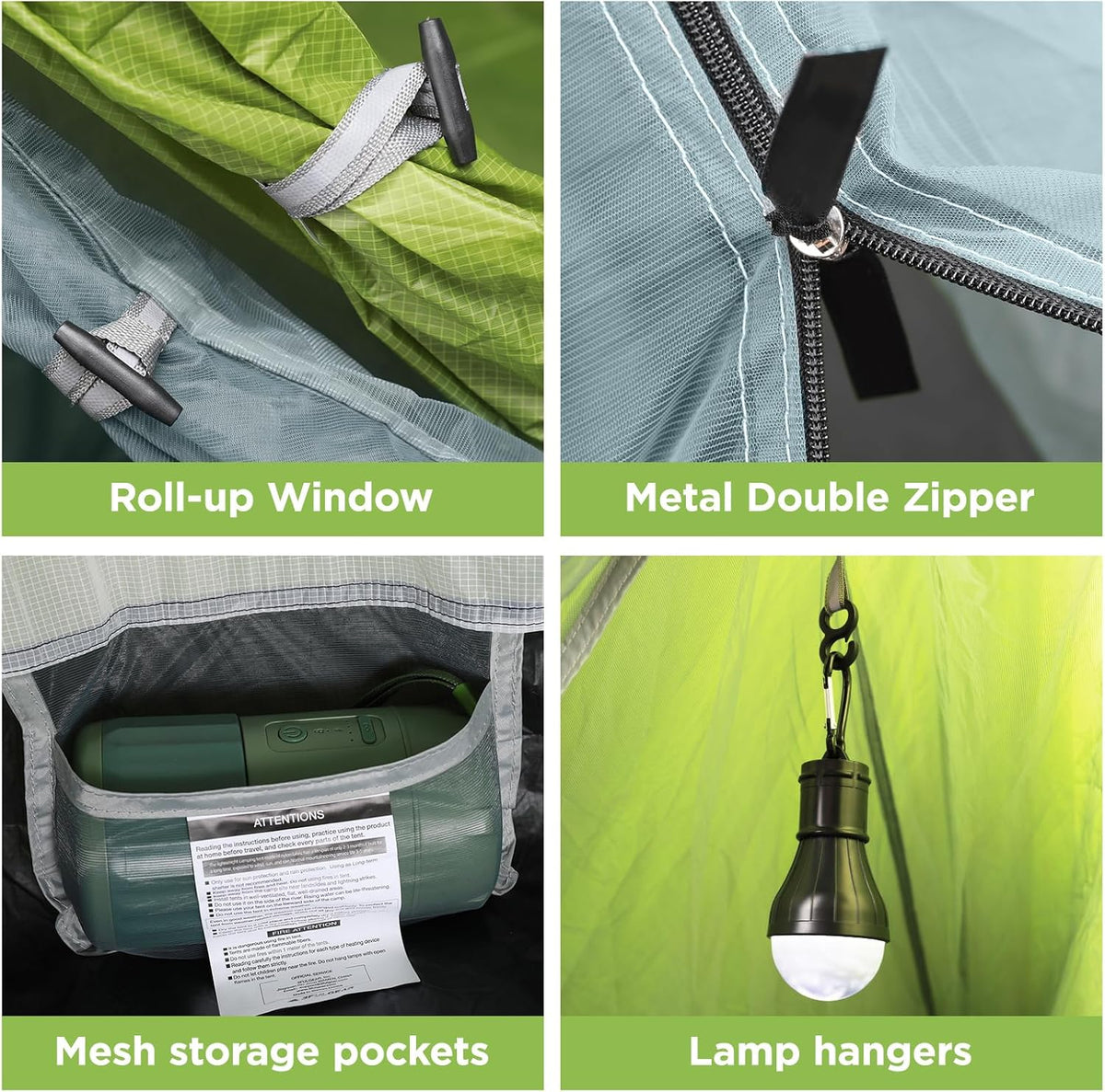Ultralichte campingtent New LanShan voor buiten, 2 personen, perfect voor kamperen, backpacken en wandelingen