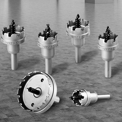 Wolfraamcarbide Gatzaag Heavy Duty – Gat Snijder – Gatenzaag – Gatenboor – Holle Zaag – 100 mm – Voor Roestvrij Staal, Plaatwerk, FRP En Hout – Vervangbare Pilotboor