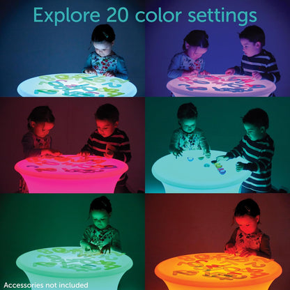 TickiT 75557 Sensory Mood Table, White